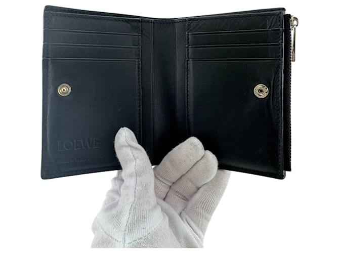 Loewe Slim Compact Wallet Schwarz - Ansicht 7