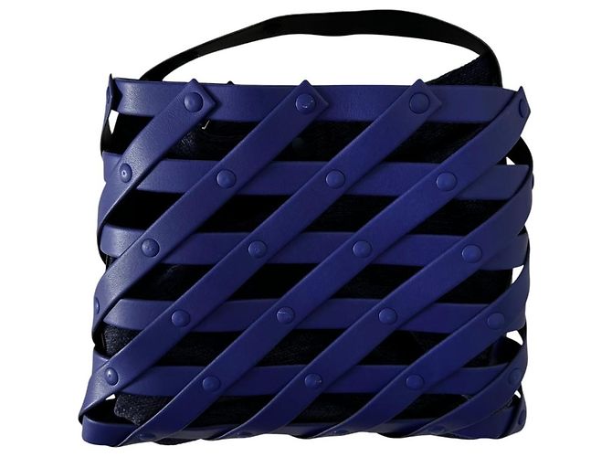 Bolso Issey Miyake Spiral Grid 38 - Ultra Violet Azul Morado oscuro - vista 11
