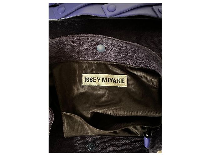 Bolso Issey Miyake Spiral Grid 38 - Ultra Violet Azul Morado oscuro - vista 19