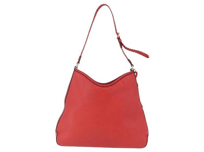 Gucci Marrakech Hobo in pelle Medium Arancione - vista 2