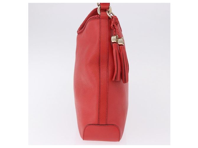 Gucci Marrakech Hobo in pelle Medium Arancione - vista 5