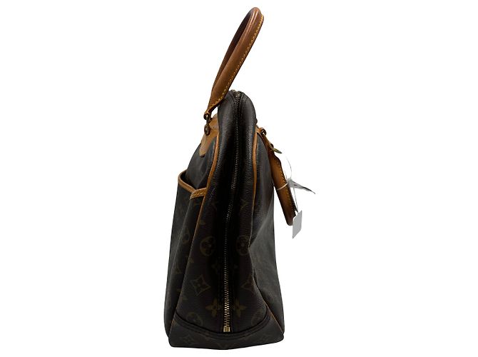 Louis Vuitton Deauville Monogram Canvas Standard Marrone - vista 5