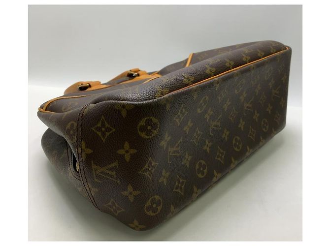 Louis Vuitton Deauville Monogram Canvas Standard Marrone - vista 7