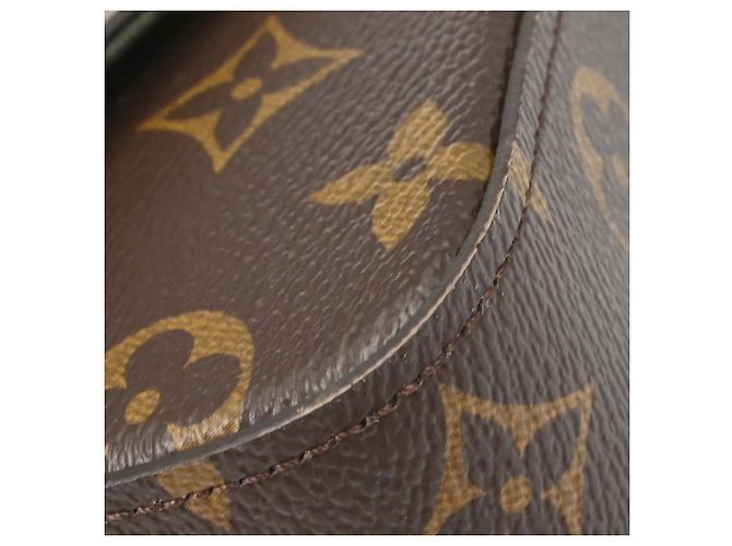 Louis Vuitton Felicie Strap & Go Monogram Canvas Large Marrone - vista 4