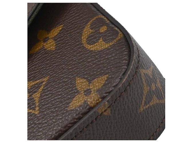Louis Vuitton Felicie Strap & Go Monogram Canvas Large Marrone - vista 5