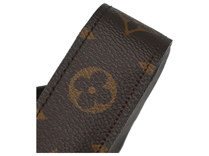 Louis Vuitton Felicie Strap & Go Monogram Canvas Large Marrone - vista 6