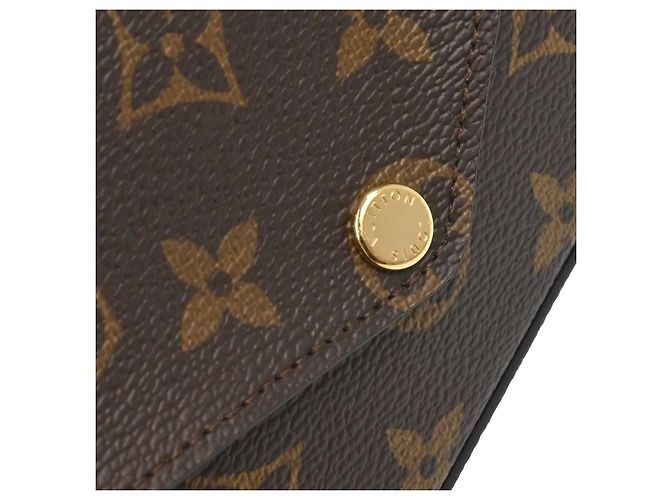 Louis Vuitton Felicie Strap & Go Monogram Canvas Large Marrone - vista 7