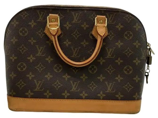 Louis Vuitton Alma Monogram Canvas PM Marrone - vista 2