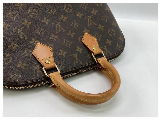 Louis Vuitton Alma Monogram Canvas PM Marrone - vista 6