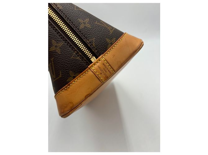 Louis Vuitton Alma Monogram Canvas PM Marrone - vista 7