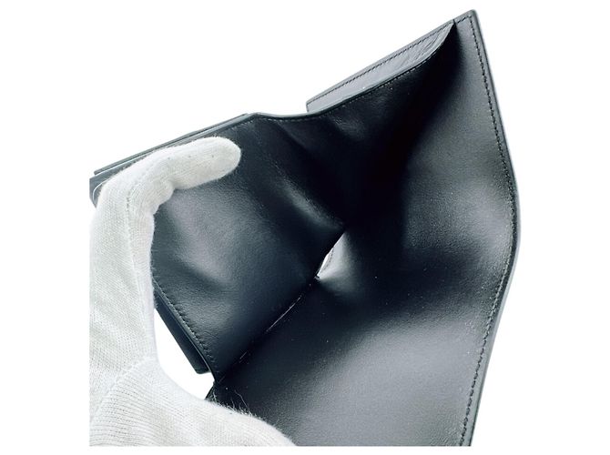 Céline Celine Cartera Pequeña 16 Tri-fold Negro - vista 10