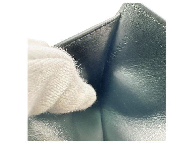 Céline Celine Cartera Pequeña 16 Tri-fold Negro - vista 12