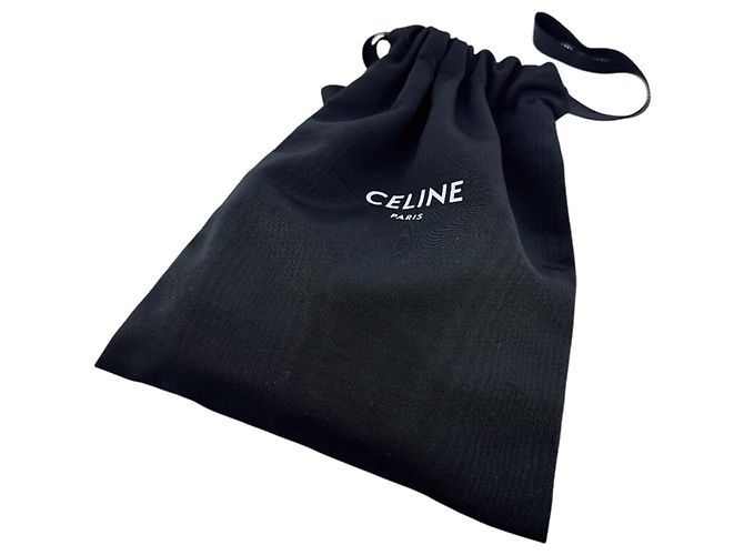Céline Celine Cartera Pequeña 16 Tri-fold Negro - vista 13