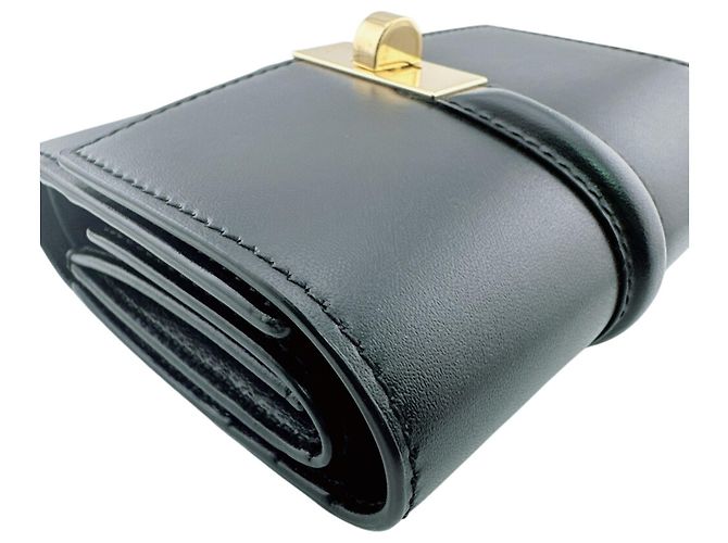 Céline Celine Cartera Pequeña 16 Tri-fold Negro - vista 3