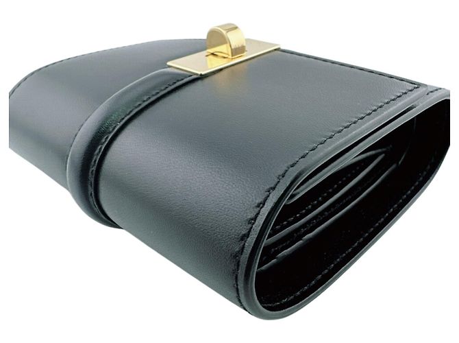 Céline Celine Cartera Pequeña 16 Tri-fold Negro - vista 6