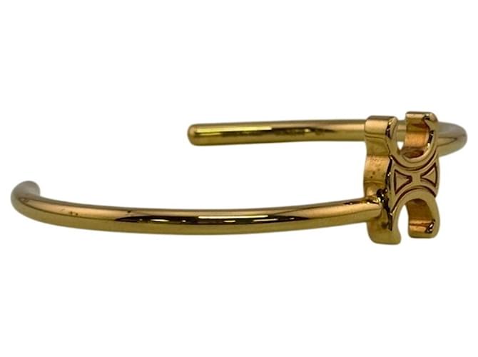 Céline Bracciale rigido Celine in oro D'oro - vista 2