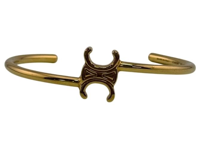 Céline Bracciale rigido Celine in oro D'oro - vista 3