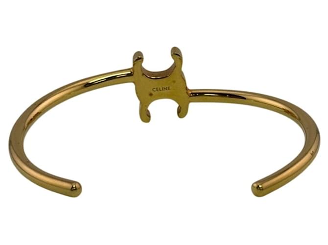 Céline Bracciale rigido Celine in oro D'oro - vista 4
