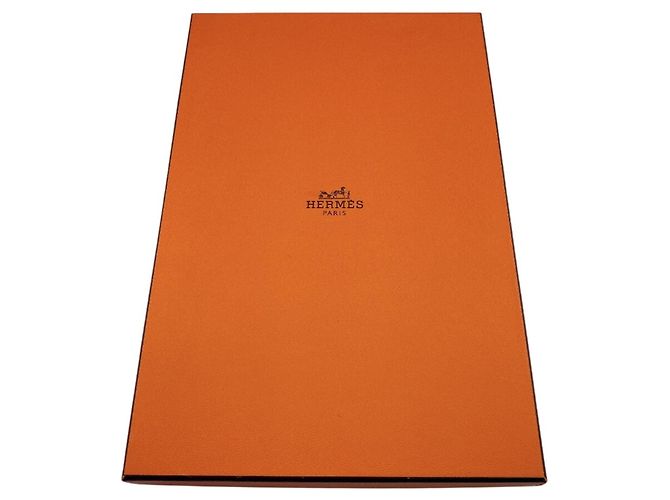 Hermès Hermes Buffalo Horn Long Necklace Chain Braun Orange - Ansicht 10