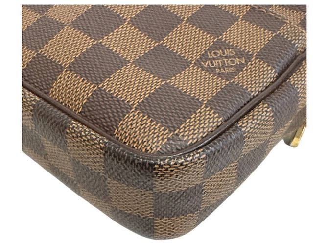 Clutch Louis Vuitton N61739 Marrone - vista 4