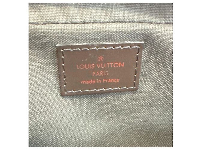 Clutch Louis Vuitton N61739 Marrone - vista 7