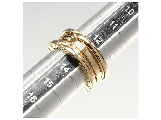 Bulgari Anello Bvlgari B.zero1 3-Band in oro giallo 18K - vista 11