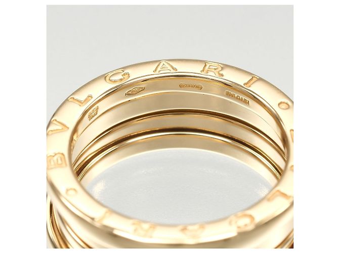 Bulgari Anello Bvlgari B.zero1 3-Band in oro giallo 18K - vista 5