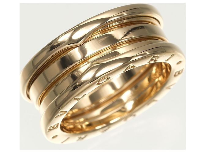 Bulgari Anello Bvlgari B.zero1 3-Band in oro giallo 18K - vista 6