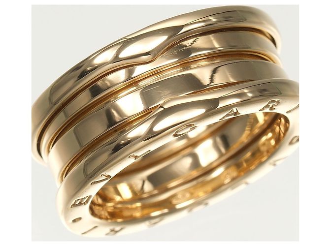 Bulgari Anello Bvlgari B.zero1 3-Band in oro giallo 18K - vista 7