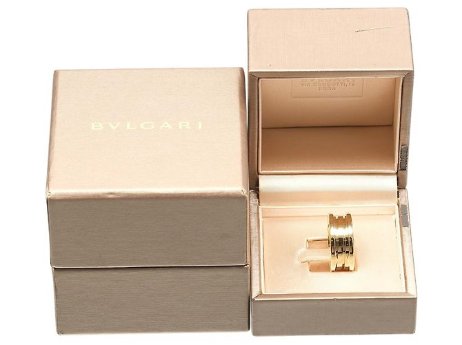 Bulgari Anello Bvlgari B.zero1 3-Band in oro giallo 18K - vista 9