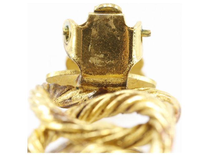 Orecchini a clip Chanel Vintage Rope Chain - vista 11