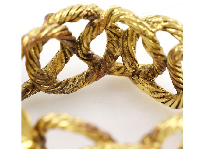Orecchini a clip Chanel Vintage Rope Chain - vista 6