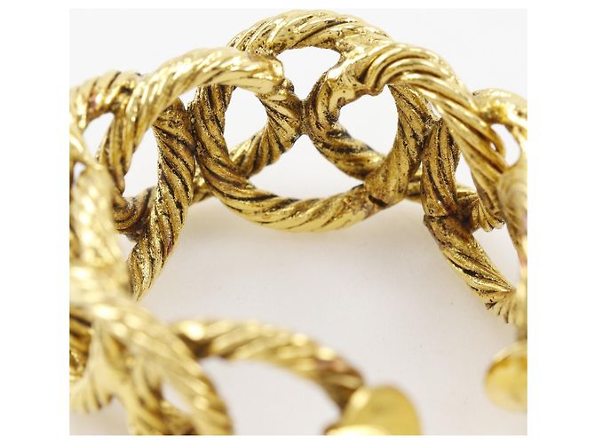 Orecchini a clip Chanel Vintage Rope Chain - vista 7