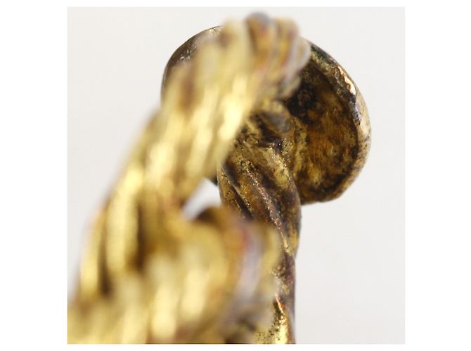 Orecchini a clip Chanel Vintage Rope Chain - vista 9