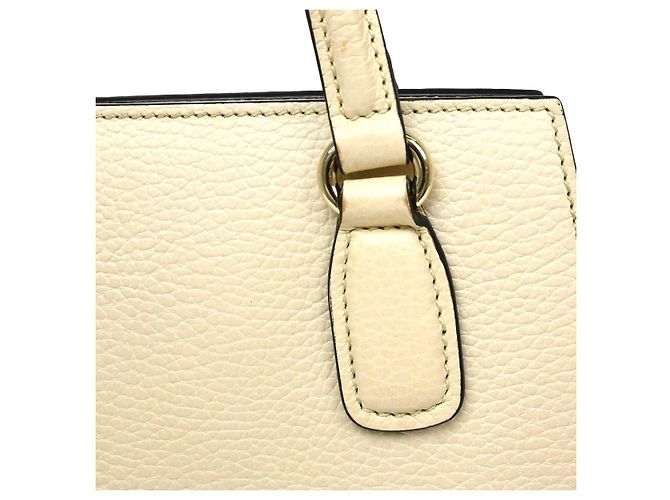 Borsa Gucci Soho Convertible Top Handle in pelle Medium Beige - vista 6