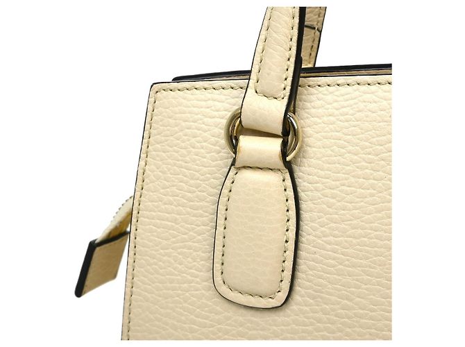 Borsa Gucci Soho Convertible Top Handle in pelle Medium Beige - vista 7