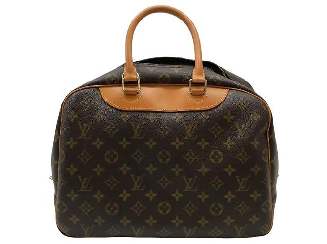 Louis Vuitton Deauville Monogram Canvas Standard Marrone - vista 2