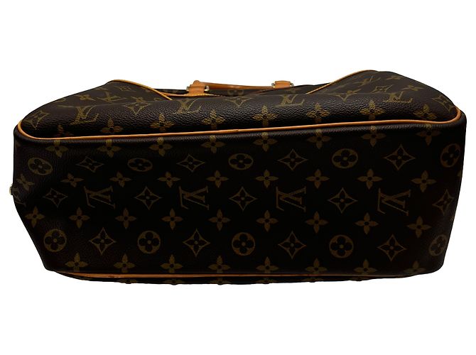 Louis Vuitton Deauville Monogram Canvas Standard Marrone - vista 3