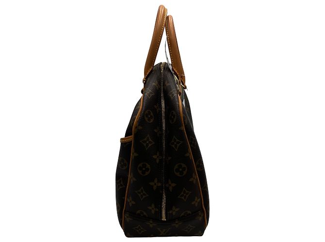 Louis Vuitton Deauville Monogram Canvas Standard Marrone - vista 5