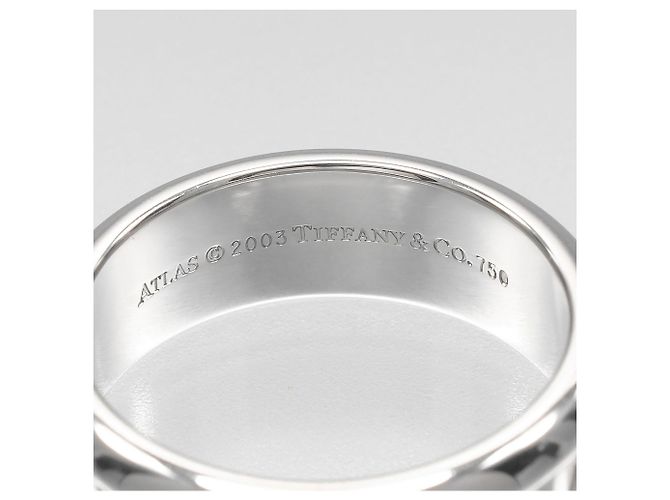 Tiffany & Co. Atlas Ring aus 18K Weißgold - Ansicht 2