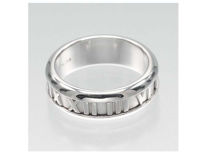 Tiffany & Co. Atlas Ring aus 18K Weißgold - Ansicht 5