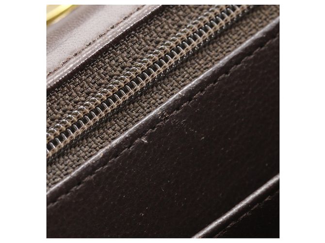 Borsa a Spalla Chanel Big Matelasse 34 Marrone - vista 11