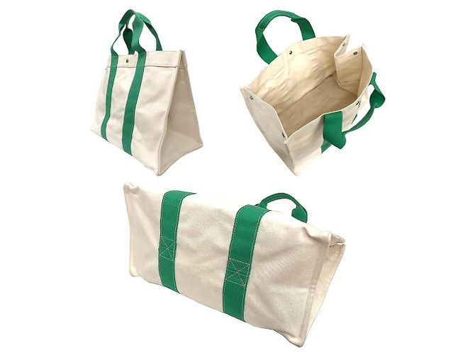 Hermès HERMES Bora GM Tragetasche Beige Grün - Ansicht 2