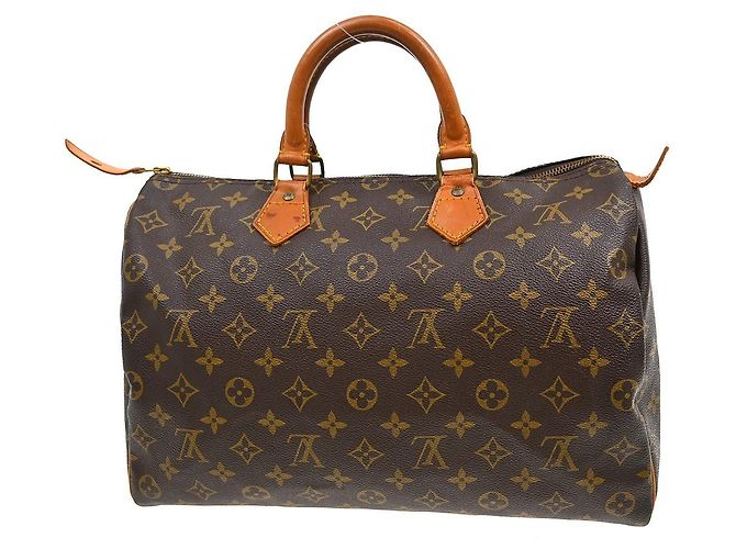 Louis Vuitton Speedy Monogram Canvas 35 Marrone - vista 2