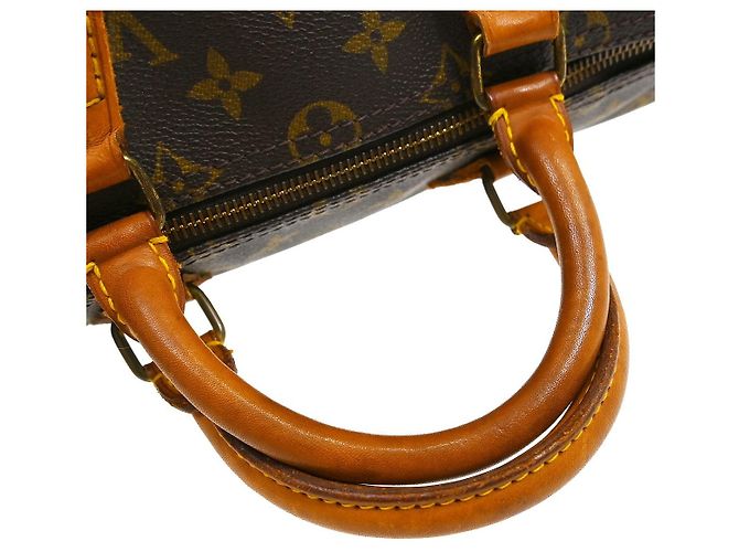 Louis Vuitton Speedy Monogram Canvas 35 Marrone - vista 3