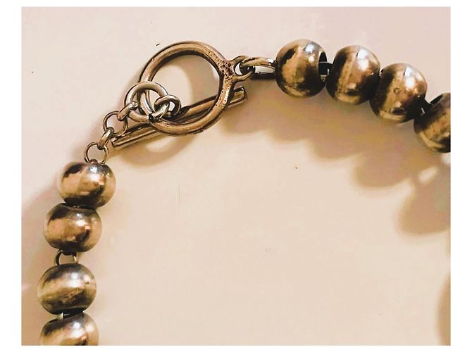 Iconico bracciale vintage DOLCE & GABBANA con cammeo, cristalli, perla, charms Argento Multicolore - vista 5