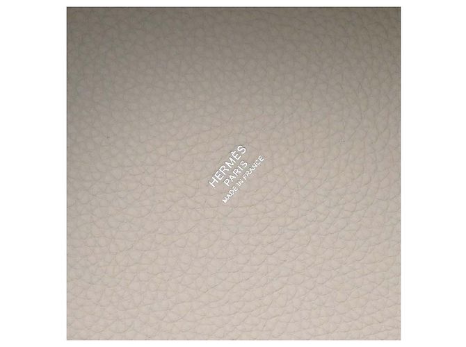 Hermès Hermes Picotin Lock Clemence PM Beige - view 4