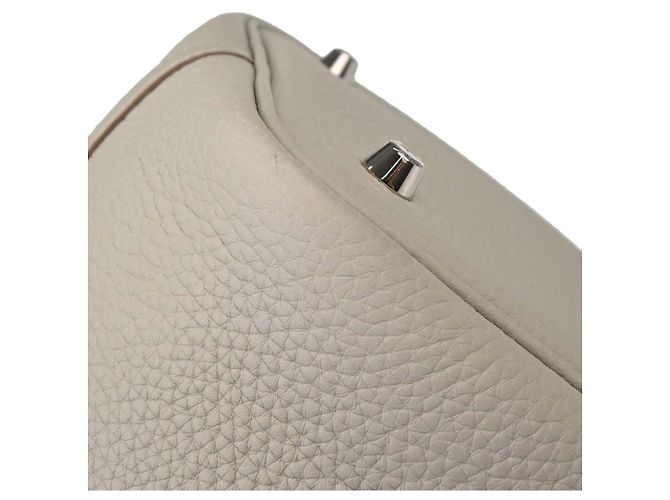 Hermès Hermes Picotin Lock Clemence PM Beige - view 7