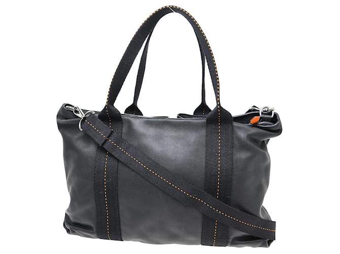 Hermès Hermes Horizontal Caravan Leather MM Negro - vista 2