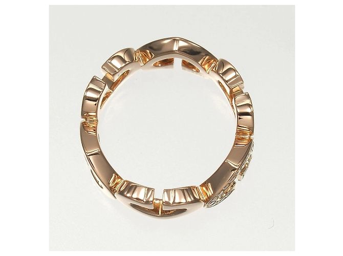 Anello Cartier C Heart in oro rosa 18K - vista 8